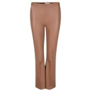 Leather Trousers Dante 6 , Brown , Dames