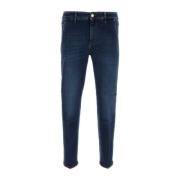 Indie Stretch Denim Jeans PT Torino , Blue , Heren