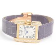 Pre-owned Metal watches Cartier Vintage , Yellow , Dames