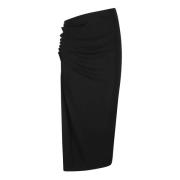 Stijlvolle Mini Rok voor Vrouwen Paco Rabanne , Black , Dames