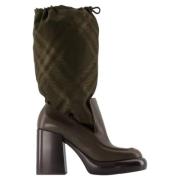 Leather boots Burberry , Multicolor , Dames