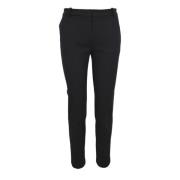 Slim Fit Stoffen Broek Pinko , Black , Dames