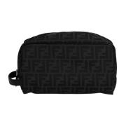 Toilet Bags Fendi , Black , Heren