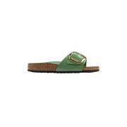 Madrid Big B Sandalen Birkenstock , Green , Dames