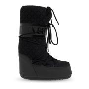 Sneeuwlaarzen 'Icon Quilt' Moon Boot , Black , Dames