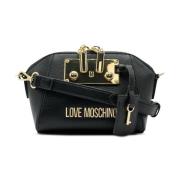 Stijlvolle Zwarte Dames Tas Moschino , Black , Dames