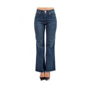 Damesjeans in trendy stijl Pinko , Blue , Dames