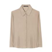 Stijlvolle Blouses Collectie Luisa Cerano , Brown , Dames