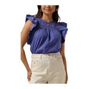 Paarse Stijlvolle Blouse Y.a.s , Purple , Dames