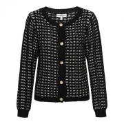 Zachte gebreide cardigan &Co Woman , Black , Dames