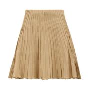 Stijlvolle Zand Rokken Akep , Beige , Dames