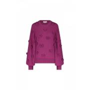 Stijlvolle Josefin Pullover Fabienne Chapot , Pink , Dames