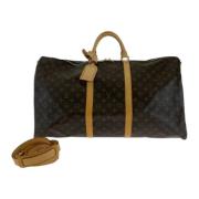 Pre-owned Canvas louis-vuitton-bags Louis Vuitton Vintage , Brown , Da...