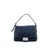 Pre-owned Fabric fendi-bags Fendi Vintage , Blue , Dames