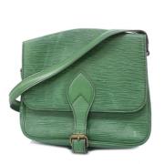 Pre-owned Fabric louis-vuitton-bags Louis Vuitton Vintage , Green , Da...