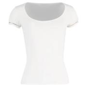 Pre-owned Cotton tops Burberry Vintage , White , Dames