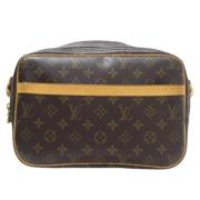 Pre-owned Canvas louis-vuitton-bags Louis Vuitton Vintage , Brown , Da...