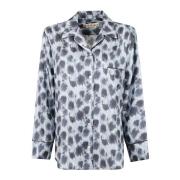 Casual Katoenen Overhemd voor Mannen Marni , Gray , Dames