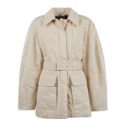 Stijlvolle Bari Jas Jacquemus , Beige , Dames