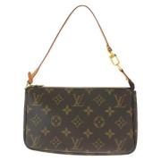 Pre-owned Canvas louis-vuitton-bags Louis Vuitton Vintage , Brown , Da...