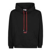 Logo Sweatshirt Gcds , Black , Heren