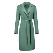 Groene Pauline Mantel Max Mara Weekend , Green , Dames