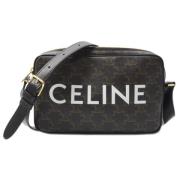 Pre-owned Canvas celine-bags Celine Vintage , Black , Dames