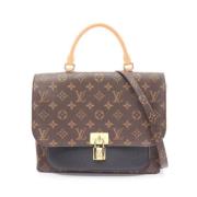 Pre-owned Canvas louis-vuitton-bags Louis Vuitton Vintage , Brown , Da...