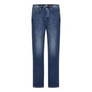 Blauwe Jeans Regular Fit Indigo Katoen Fortela , Blue , Heren