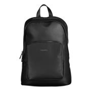 Zwarte Heren Rugzak Laptopvak Calvin Klein , Black , Heren