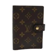 Pre-owned Canvas home-office Louis Vuitton Vintage , Brown , Dames