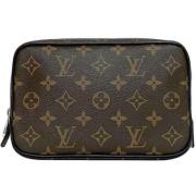 Pre-owned Canvas louis-vuitton-bags Louis Vuitton Vintage , Brown , Da...