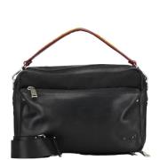 Pre-owned Leather fendi-bags Fendi Vintage , Black , Dames