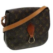 Pre-owned Canvas louis-vuitton-bags Louis Vuitton Vintage , Brown , Da...