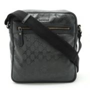 Pre-owned Plastic gucci-bags Gucci Vintage , Black , Dames