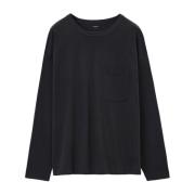 Espresso Longsleeve T-shirt Lemaire , Black , Heren