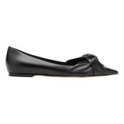 Puntige Ballerina Flats Jimmy Choo , Black , Dames