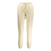 Sportieve Beige Broek met Elastische Taille K-Way , Beige , Dames