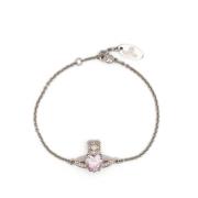 Kristallen Kettingarmband met Orb Bedel Vivienne Westwood , Gray , Uni...