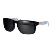 Holbrook Zonnebril voor Stijlvolle Zonbescherming Oakley , Black , Her...