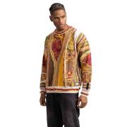 Heren Sweater Klassieke Ronde Hals Carlo Colucci , Multicolor , Heren