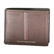 Heren Bruine Portemonnee met Contrastdetails Tommy Hilfiger , Brown , ...