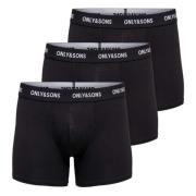 Klassieke 3-pack briefs Only & Sons , Black , Heren