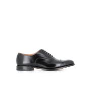 Zwarte Oxford Platte Schoenen Church's , Black , Heren