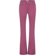 Flared Jeans Eva Flare Aubergine Fabienne Chapot , Purple , Dames