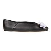 Elegante Ballet Flats voor Vrouwen Salvatore Ferragamo , Black , Dames