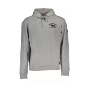 Grijs hoodie sweatshirt met print North Sails , Gray , Heren