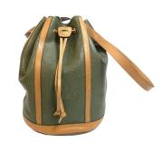 Pre-owned Leather dior-bags Dior Vintage , Green , Dames