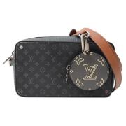 Pre-owned Canvas louis-vuitton-bags Louis Vuitton Vintage , Black , He...