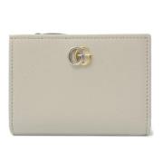 Pre-owned Leather wallets Gucci Vintage , Gray , Dames